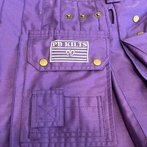PD Kilt- purple